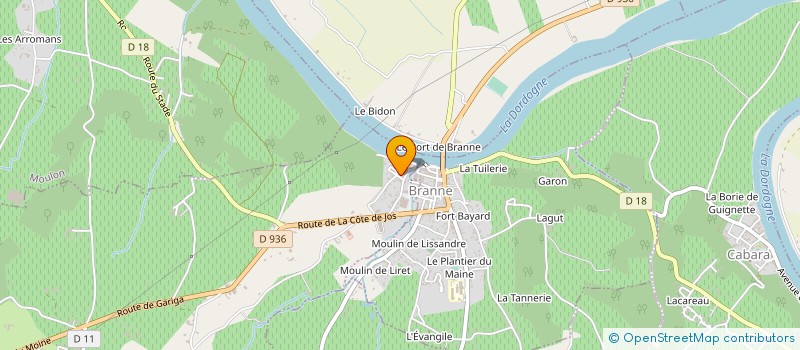 localisation de l'entreprise MARSAT ET FILS à GREZILLAC