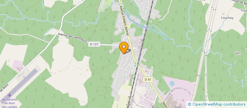 localisation de l'entreprise MARSAULT  RION-DES-LANDES