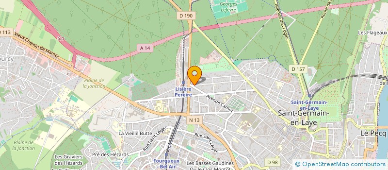 localisation de l'entreprise MARSAUX-BORDEAN  SAINT-GERMAIN-EN-LAYE