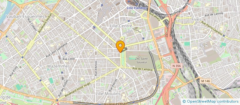localisation de l'entreprise MARSAVRIL à LILLE