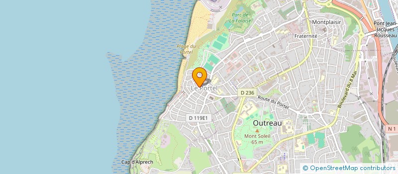 localisation de l'entreprise MARSAY  LE PORTEL