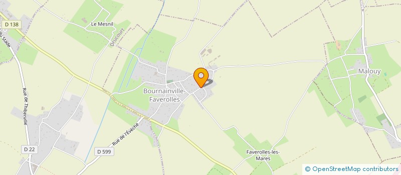 localisation de l'entreprise MARSBEL ESCALA  BOURNAINVILLE-FAVEROLLES