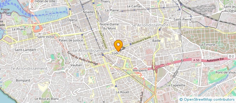 localisation de l'entreprise MARSEILLAIS SOLIDAIRES DES MORTS ANONYMES à MARSEILLE