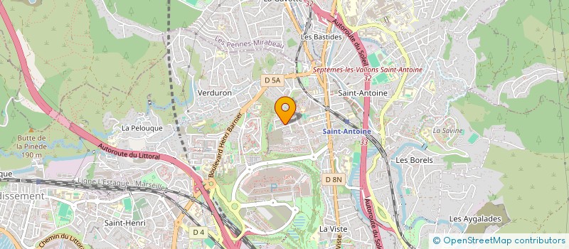 localisation de l'entreprise MARSEILLAISE REPARAT CONTAINER PORTAIL à MARSEILLE
