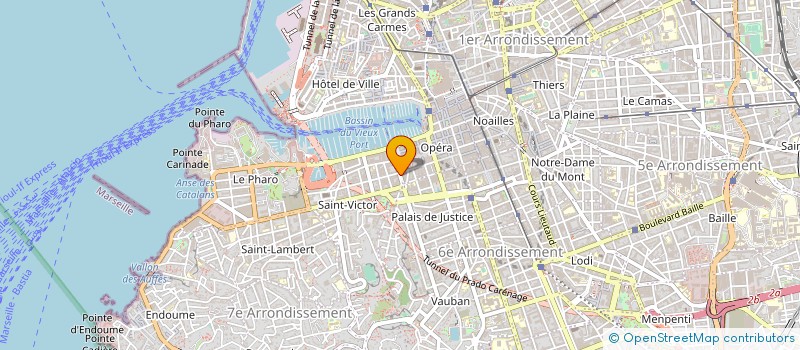 localisation de l'entreprise MARSEILLAISE TRAVAUX BATIMENTS à MARSEILLE