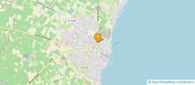 localisation de l'entreprise MARSEILLAN JUDO à MARSEILLAN