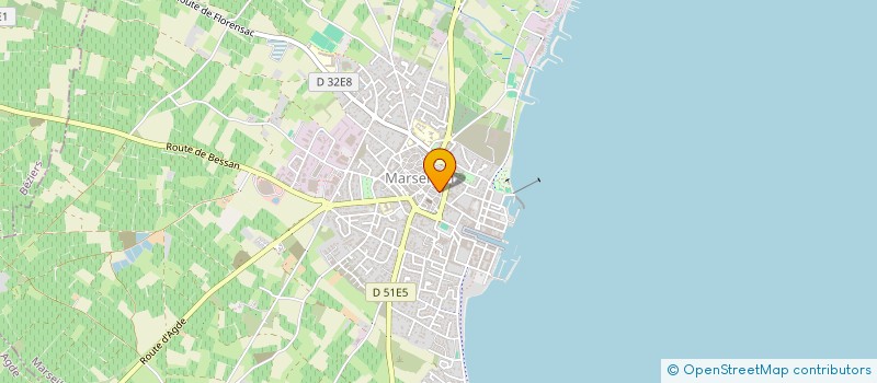 localisation de l'entreprise MARSEILLAN VERT à MARSEILLAN