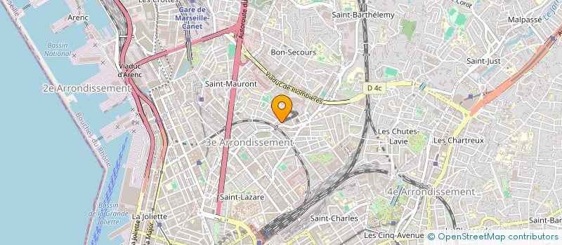 localisation de l'entreprise MARSEILLE 3 - OASL à MARSEILLE