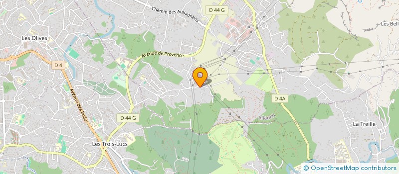 localisation de l'entreprise MARSEILLE ALLAUCH PLOMBERIE CHAUFFAGE à ALLAUCH