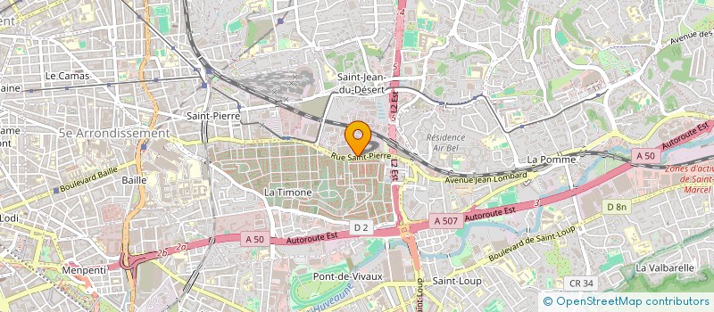 localisation de l'entreprise MARSEILLE AMBULANCES à MARSEILLE