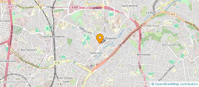 localisation de l'entreprise MARSEILLE AUTO  MARSEILLE