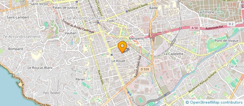 localisation de l'entreprise MARSEILLE BATTERIES à MARSEILLE