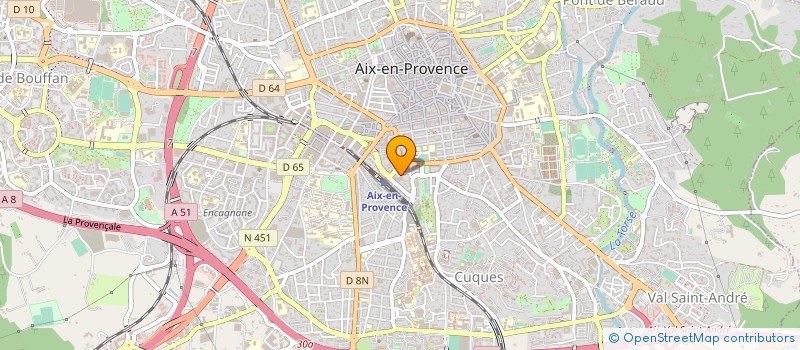 localisation de l'entreprise MARSEILLE BESSONS STE MARTHE  AIX-EN-PROVENCE