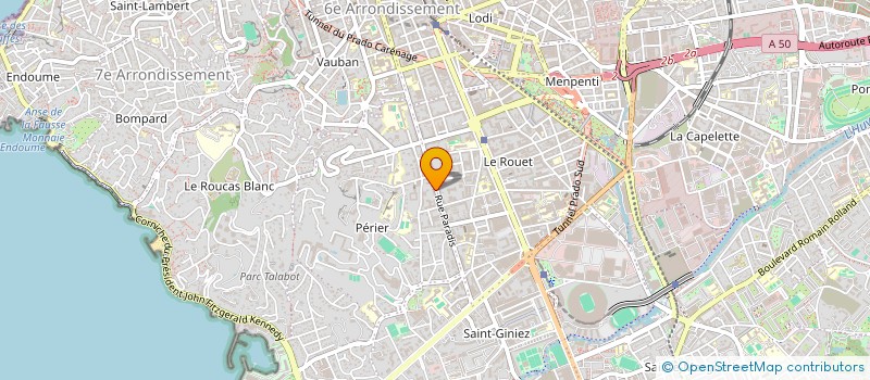 localisation de l'entreprise MARSEILLE BORDE à MARSEILLE