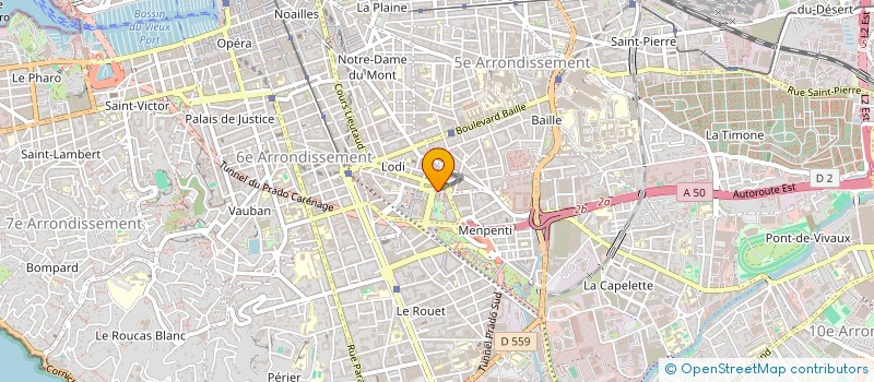localisation de l'entreprise MARSEILLE CONTENTIEUX à MARSEILLE
