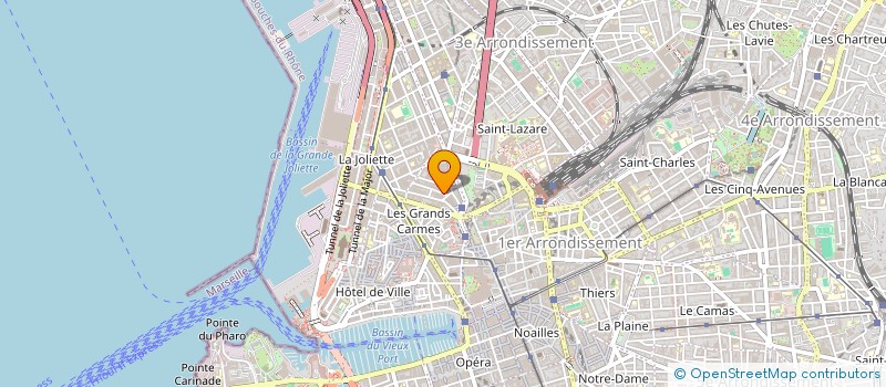 localisation de l'entreprise MARSEILLE DESIGN MEDITERRANEE  LA CIOTAT