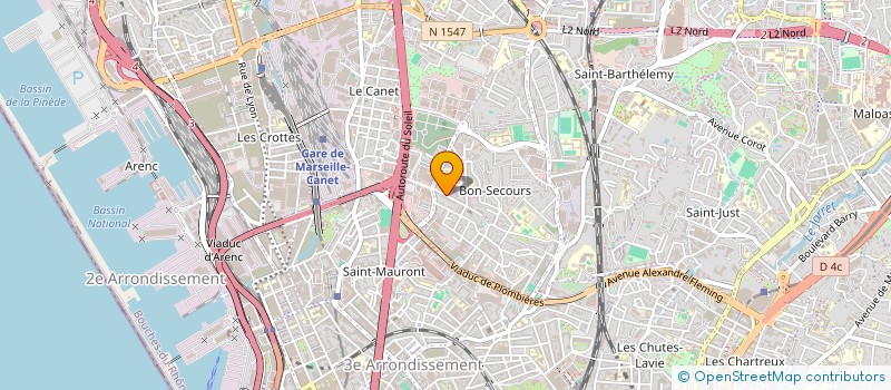 localisation de l'entreprise MARSEILLE DEVANT !  MARSEILLE