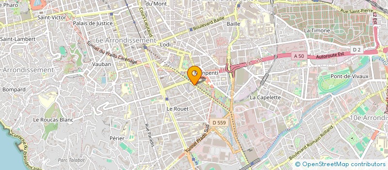 localisation de l'entreprise MARSEILLE DRIVER à MARSEILLE