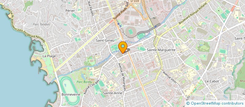 localisation de l'entreprise MARSEILLE DRIVER SERVICE à MARSEILLE 8EME