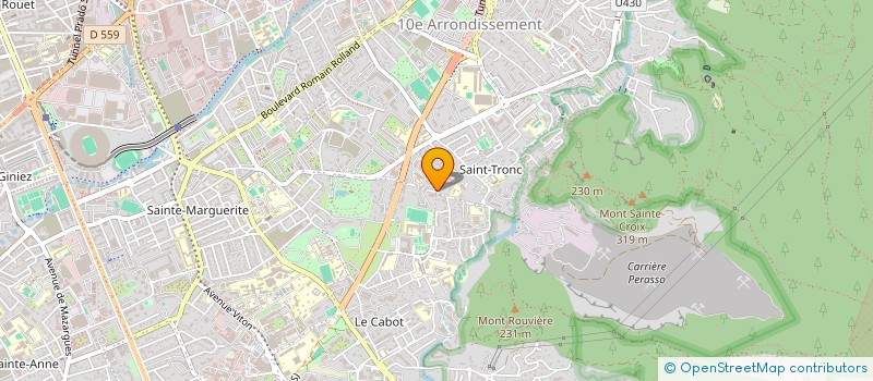 localisation de l'entreprise MARSEILLE ECHAFAUDAGES 13 à MARSEILLE