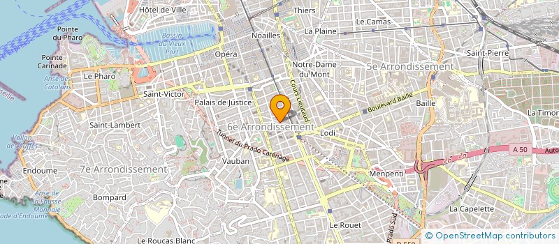 localisation de l'entreprise MARSEILLE EDUCATION à MARSEILLE