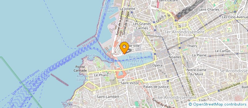 localisation de l'entreprise MARSEILLE EN CORNET à MARSEILLE