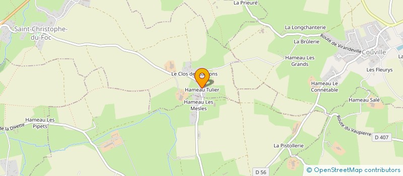 localisation de l'entreprise MARSEILLE-EN-COTENTIN  SAINT-CHRISTOPHE-DU-FOC