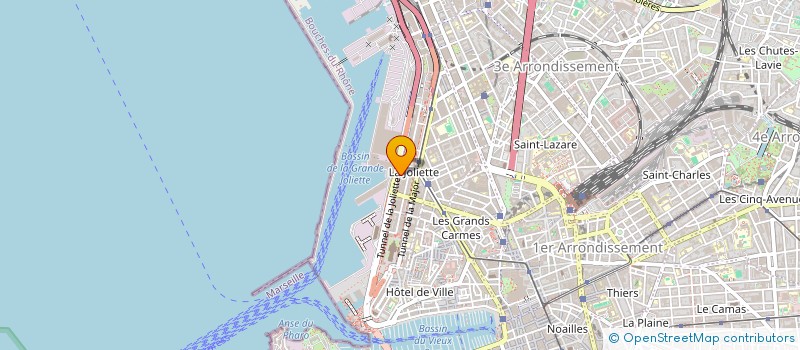 localisation de l'entreprise MARSEILLE EN FORME  MARSEILLE