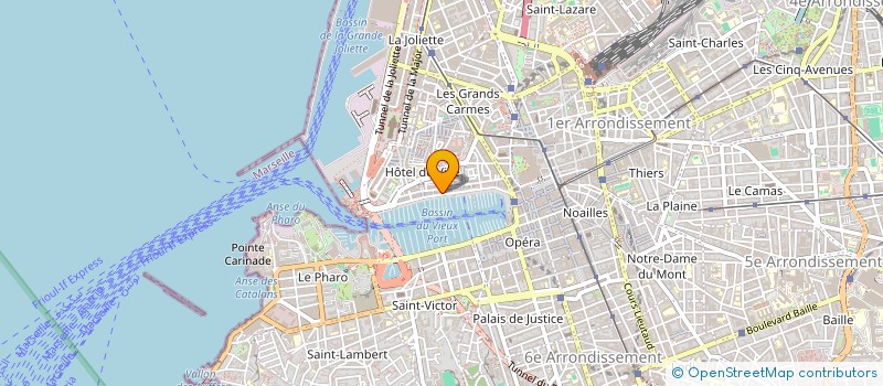 localisation de l'entreprise MARSEILLE EN FRANCE à MARSEILLE
