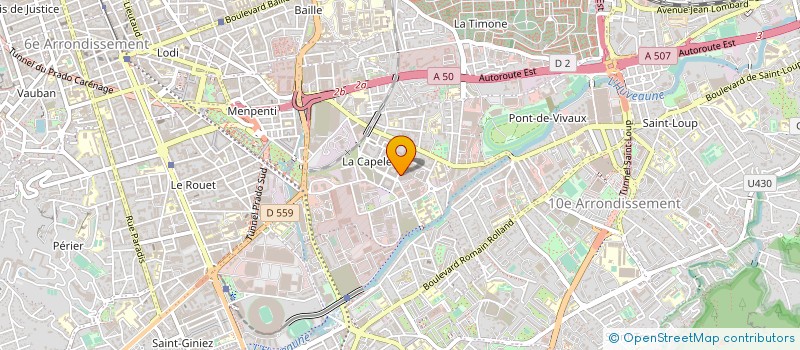 localisation de l'entreprise MARSEILLE ENCHERES PROVENCE à MARSEILLE