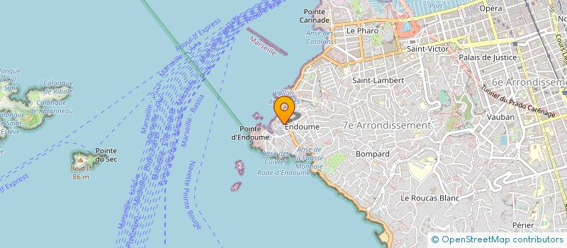localisation de l'entreprise MARSEILLE ENGAGEE  MARSEILLE