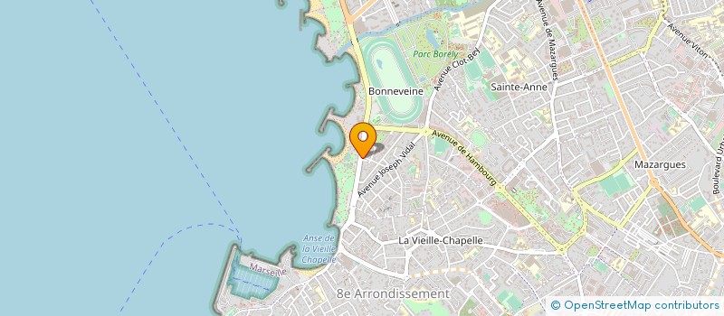 localisation de l'entreprise MARSEILLE ESPACE LOISIRS à MARSEILLE