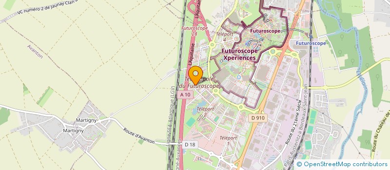 localisation de l'entreprise MARSEILLE EXPLOITATION  CHASSENEUIL-DU-POITOU