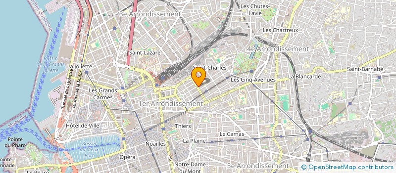 localisation de l'entreprise MARSEILLE EXPORT à MARSEILLE