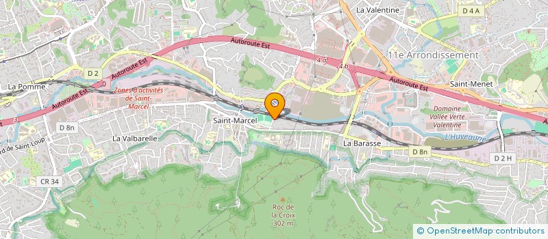 localisation de l'entreprise MARSEILLE FER  MARSEILLE