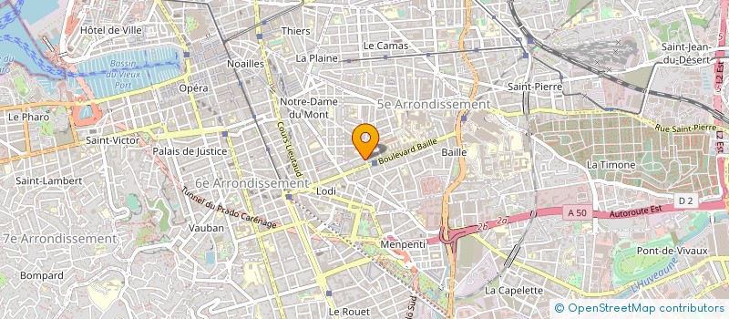 localisation de l'entreprise MARSEILLE FERMETURES à MARSEILLE