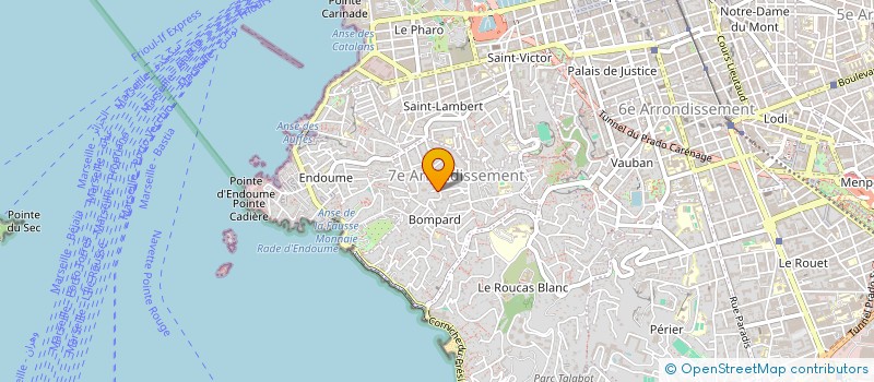 localisation de l'entreprise MARSEILLE GOOD WAVES à MARSEILLE