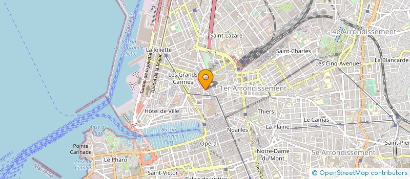 localisation de l'entreprise MARSEILLE HABITAT  MARSEILLE