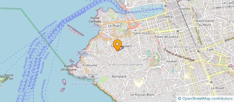 localisation de l'entreprise MARSEILLE JINENKAN à MARSEILLE