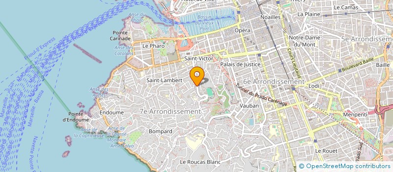 localisation de l'entreprise MARSEILLE LASER COMPETITION (MLC) à MARSEILLE