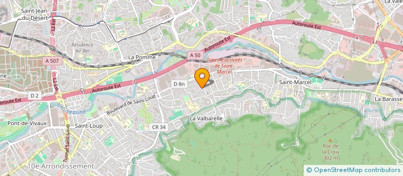 localisation de l'entreprise MARSEILLE LOCATION LOISIR à MARSEILLE 11EME