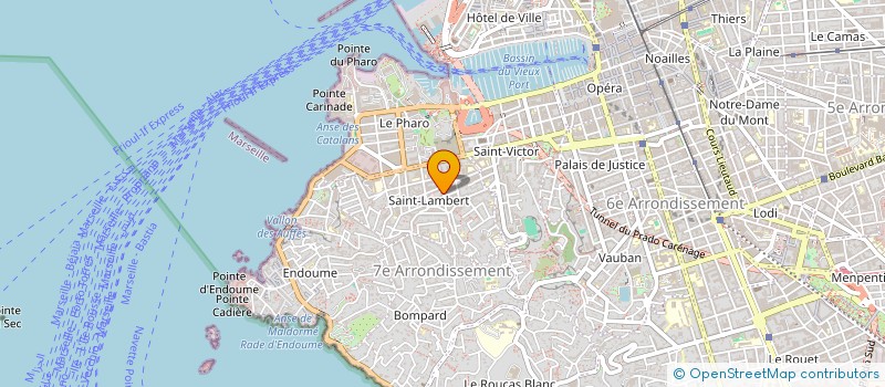 localisation de l'entreprise MARSEILLE MIX  MARSEILLE