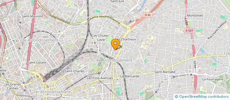 localisation de l'entreprise MARSEILLE MOBILIER à MARSEILLE