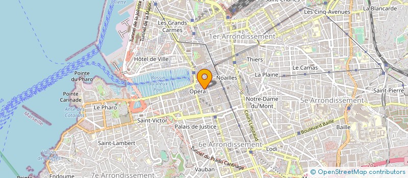 localisation de l'entreprise MARSEILLE MOLIERE à MARSEILLE