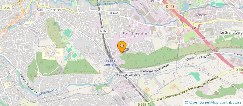 localisation de l'entreprise MARSEILLE MULTI SERVICES ASCENSEURS à SAINT-VICTORET