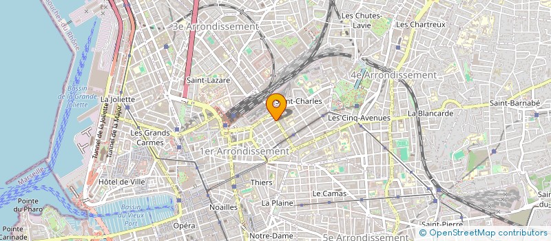 localisation de l'entreprise MARSEILLE NATIONAL à MARSEILLE