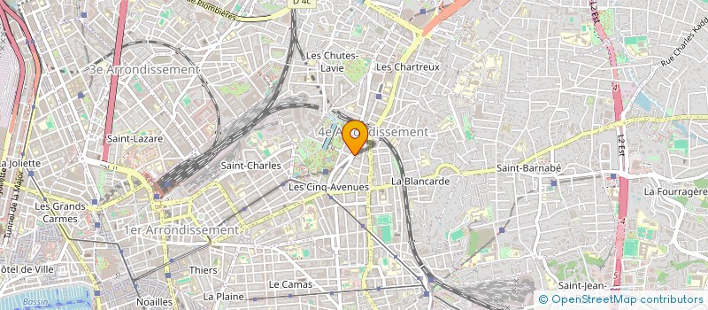 localisation de l'entreprise MARSEILLE O JUDO à MARSEILLE