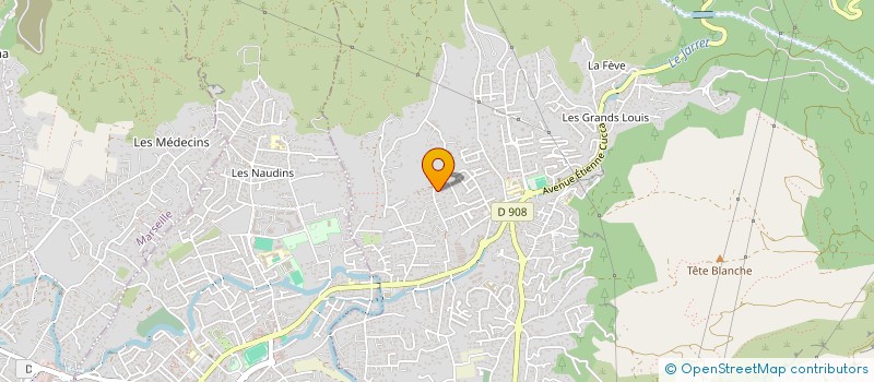 localisation de l'entreprise MARSEILLE PARADIS  ALLAUCH