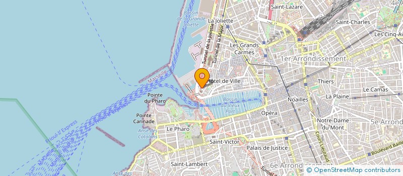 localisation de l'entreprise MARSEILLE PATRIMOINE à MARSEILLE