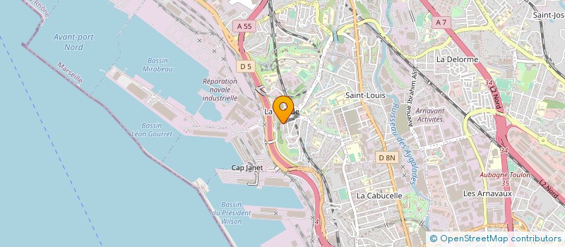 localisation de l'entreprise MARSEILLE POWER à MARSEILLE